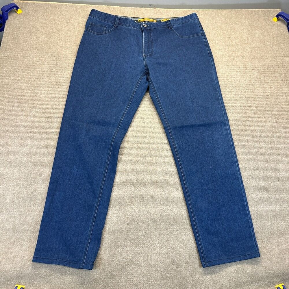Enzo Tovare Surfer Jeans Men's 38 Blue Denim 100% Cotton 31" Inseam